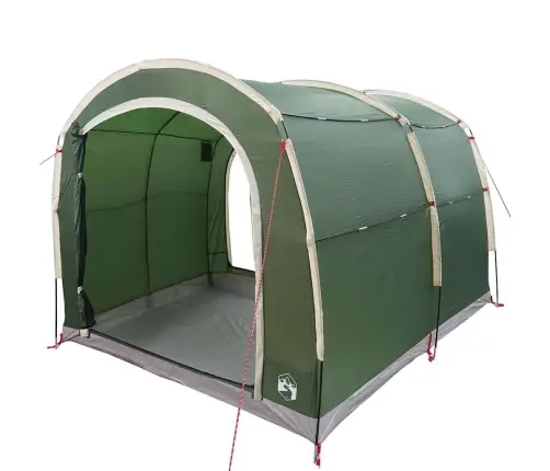 Palapinė Su Stogu Žalia 268 X 240 X 191 Cm Poliesteris