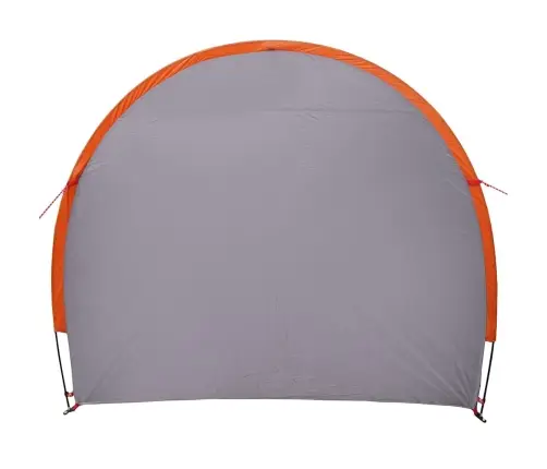 Dviračių Saugojimo Palapinė Su Stogu Pilka Ir Oranžinė