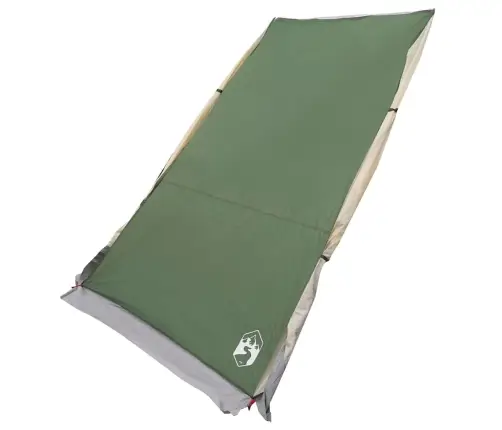 Telts Ar Jumtu Cits Ar Gaisa Ventilāciju Zaļš Un Melns 190 X 150 X 185 Cm Vidaxl