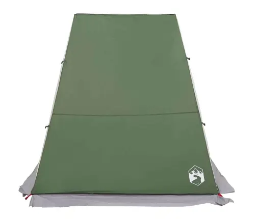 Telts Ar Jumtu Cits Ar Gaisa Ventilāciju Zaļš Un Melns 190 X 150 X 185 Cm Vidaxl