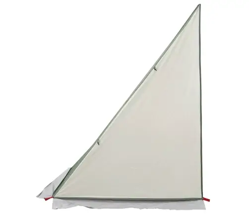 Telts Ar Jumtu Cits Ar Gaisa Ventilāciju Zaļš Un Melns 190 X 150 X 185 Cm Vidaxl