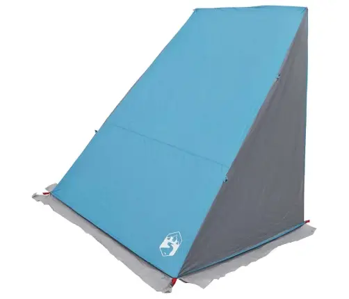 Telts Ar Jumtu Cits Ar Gaisa Ventilāciju Zils Un Melns 190 X 150 X 185 Cm Vidaxl