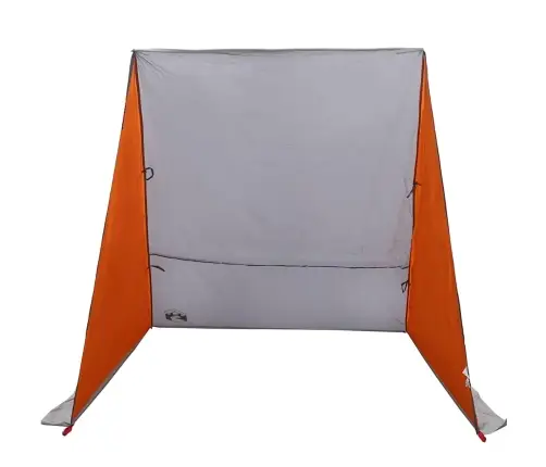 Bagažinės Palapinė Pilka Ir Oranžinė 190 X 150 X 185 Cm Tafta