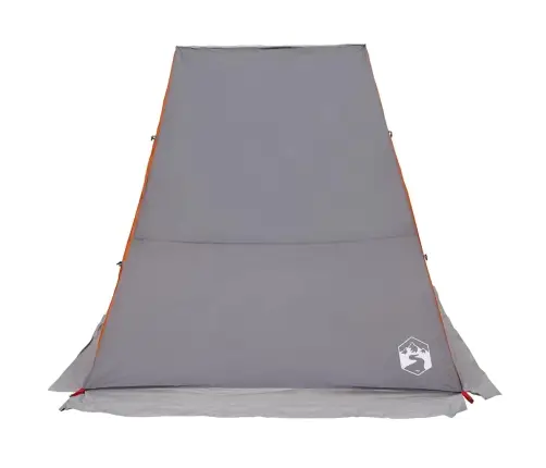 Bagažinės Palapinė Pilka Ir Oranžinė 190 X 150 X 185 Cm Tafta