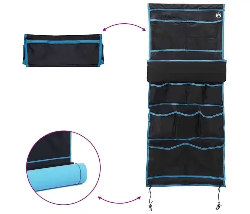 Hoiustamise Kott Must Ja Sinine 161 X 58,5 Cm Oxford