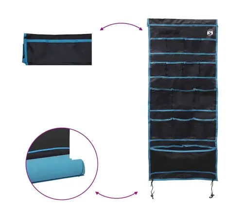 Uzglabāšanas Soma Ar Uzglabāšanu 125 X 48 Cm Oksfordas Audums Vidaxl