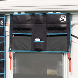 Uzglabāšanas Soma Melna Un Zila 98 X 47 Cm Oksfordas Audums Vidaxl