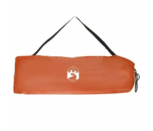 Telts Ar Jumtu Cits Pelēks Un Oranžs Un Melns Vidaxl