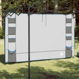Karājošais Telts Organizators Pelēka 320 X 182 Cm Vidaxl