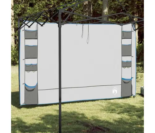Karājošais Telts Organizators Pelēka 320 X 182 Cm Vidaxl