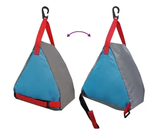 Laikymo Maišelis Pilka Mėlyna Raudona 24 X 16 X 24 Cm Oksfordas