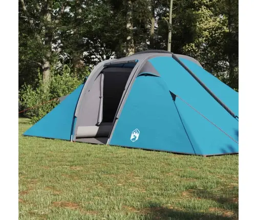 Telts Ar Jumtu Cits Ar Gaisa Ventilāciju Zils Un Melns 510 X 240 X 156 Cm Vidaxl