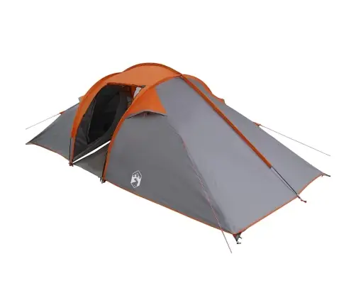 Tunelinė Palapinė Pilka Ir Oranžinė 510 X 240 X 156 Cm Tafta