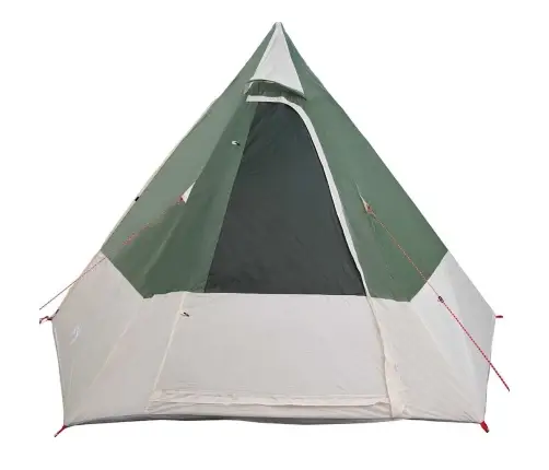 Kempingo Palapinė Su Stogu Žalia 482 X 360 X 227 Cm Tafta