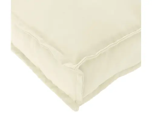 2 Daļu Paletju Pārsējs Komplekts Krēmkrāsas Oxford Audums Vidaxl