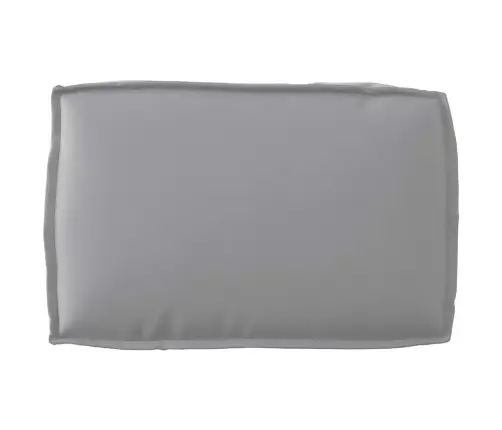 2 Gab. Paletes Spilvenu Komplekts Pelēkā Oksforda Audumā Vidaxl