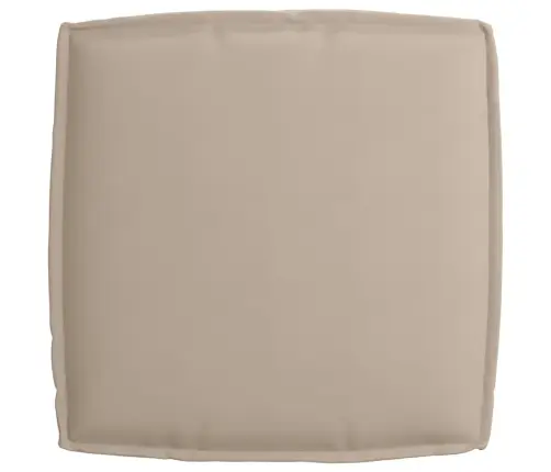 2 Daļu Paletes Spilvenu Komplekts Taupe Oksforda Audums Vidaxl