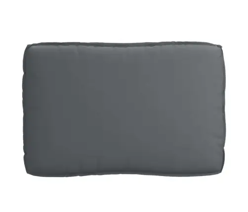 2 Daļu Paletes Spilvenu Komplekts Antracīta Oksforda Audums Vidaxl