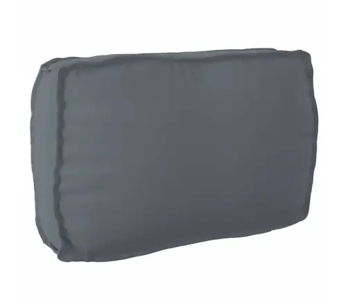 3 Daļu Pallet Spilvenu Komplekts Antracīta Oxford Audums Vidaxl