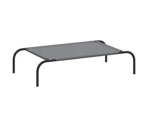 Paaukštinta Šunų Lova, Pilka 90X50X20 Cm Oksfordo Audinys