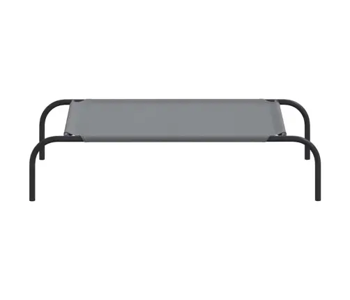 Paaukštinta Šunų Lova, Pilka 90X50X20 Cm Oksfordo Audinys