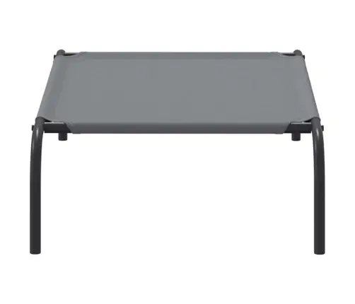 Paaukštinta Šunų Lova, Pilka 90X50X20 Cm Oksfordo Audinys