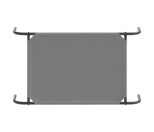 Paaukštinta Šunų Lova, Pilka 90X50X20 Cm Oksfordo Audinys