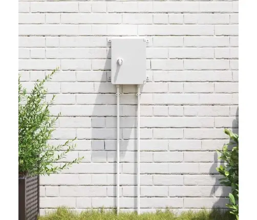 Control Cabinet Pilka 47 X 20 X 60 Cm Abs Plastikas