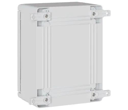 Control Cabinet Pilka 47 X 20 X 60 Cm Abs Plastikas