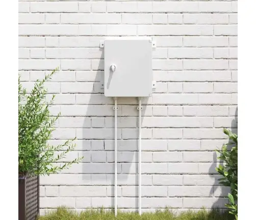 Kontroles Skapītis Ip65 Ūdensnecaurlaidīgs Pelēks 25X13X30 Cm Abs Plastmasas Vidaxl