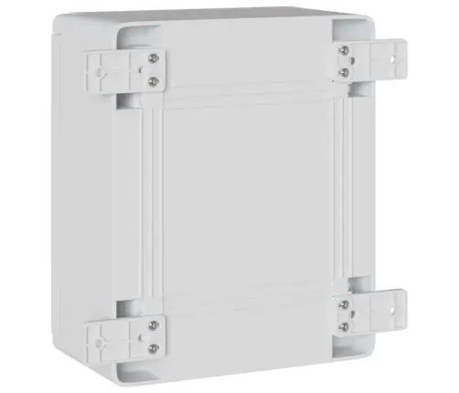 Kontroles Skapītis Ip65 Ūdensnecaurlaidīgs Pelēks 25X13X30 Cm Abs Plastmasas Vidaxl