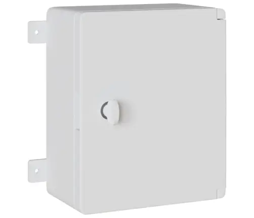 Kontroles Skapītis Ip65 Ūdensnecaurlaidīgs Pelēks 25X13X30 Cm Abs Plastmasas Vidaxl