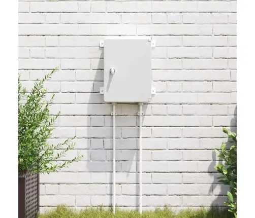 Control Cabinet Pilka 47 X 20 X 60 Cm Abs Plastikas