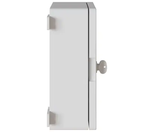 Control Cabinet Pilka 47 X 20 X 60 Cm Abs Plastikas