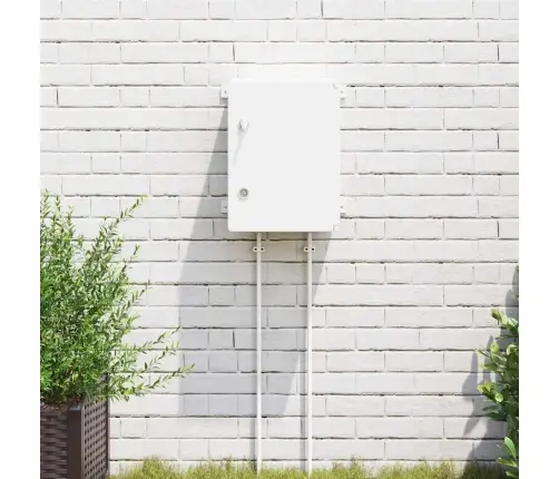 Control Cabinet Pilka 47 X 20 X 60 Cm Abs Plastikas