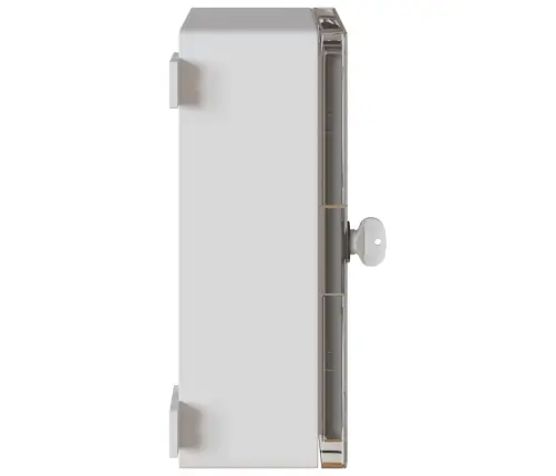 Control Cabinet Pilka 47 X 20 X 60 Cm Abs Plastikas