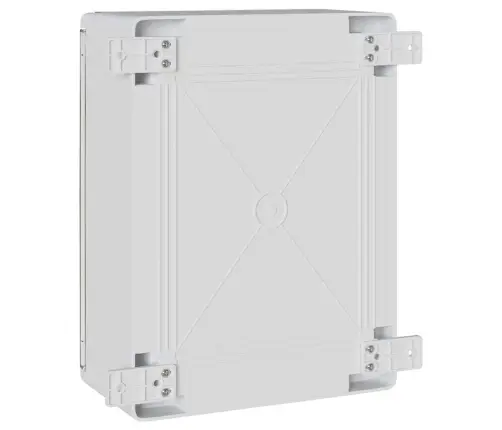 Control Cabinet Pilka 30 X 16,5 X 40 Cm Abs Plastikas