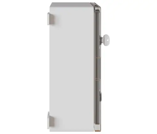 Control Cabinet Pilka 30 X 16,5 X 40 Cm Abs Plastikas