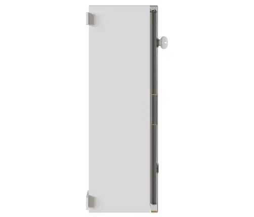 Vadības Skapis Ip65 Ūdensizturīgs Pelēks 40X20X60 Cm Abs Plastmasa Vidaxl