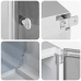 Kontroles Skapītis Ip65 Ūdensizturīgs Pelēks 50X24,5X70 Cm Abs Plastmasa Vidaxl
