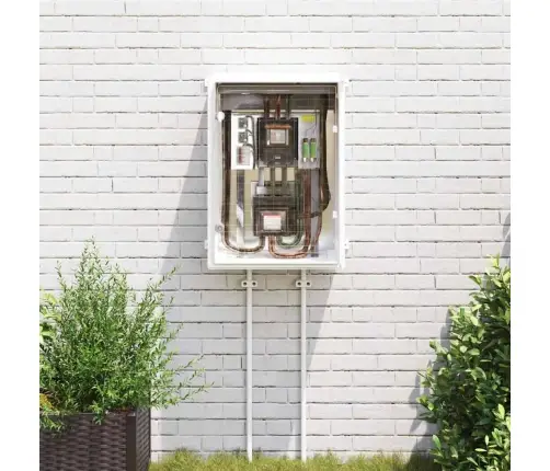 Kontroles Skapītis Ip65 Ūdensizturīgs Pelēks 50X24,5X70 Cm Abs Plastmasa Vidaxl