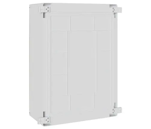 Kontroles Skapītis Ip65 Ūdensizturīgs Pelēks 50X24,5X70 Cm Abs Plastmasa Vidaxl