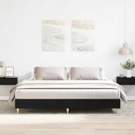 Gultas Rāmis Melns Ozolkoks 180 X 200 Cm Inženierijas Koks Vidaxl Gultas Rāmis Melns Ozolkoks 180 X 200 Cm Inženierijas Koks Vidaxl
