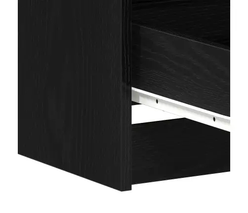 Laud Sahtliga Must Tamm 140 X 50 X 76 Cm Tehispuit