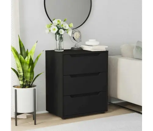 Indauja Visnes Juoda 60X40X73 Cm Inžinierinė Mediena