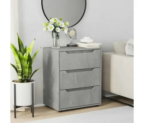 Puhvetkapp "Visnes" Betoonhall 60X40X73 Cm Tehispuit