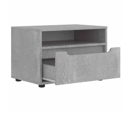 Televizoriaus Spintelė Visnes Betoninė Pilka 60X40X38 Cm