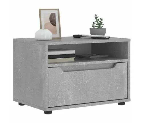 Televizoriaus Spintelė Visnes Betoninė Pilka 60X40X38 Cm