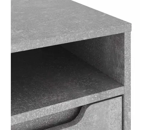 Televizoriaus Spintelė Visnes Betoninė Pilka 100X40X38 Cm