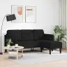 Diivanikomplekt Must 173 X 131 X 67 Cm Kangas